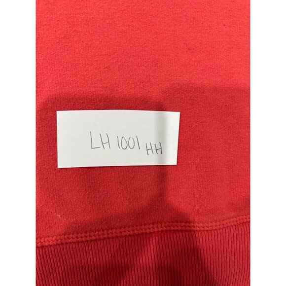 Workshop Republic Clothing Red Long Sleeve Sweatshirt Women's Size L - Picture 10 of 10